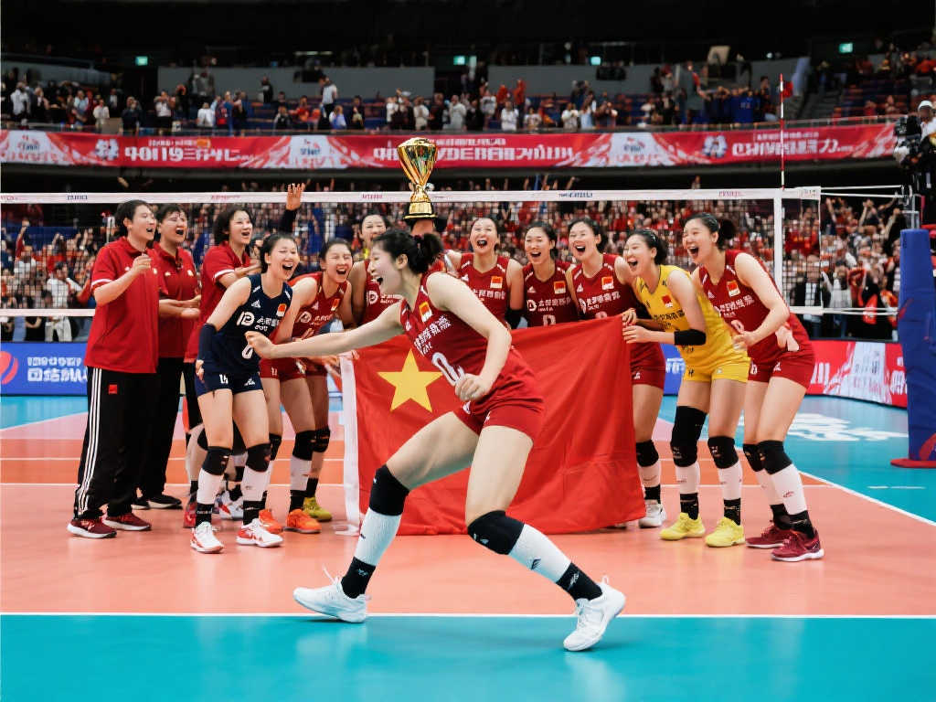 2019女排世界杯:中国女排问鼎,创历史第三支冠军队伍 2019女排世界杯:中国女排问鼎,创历史第三支冠军队伍
